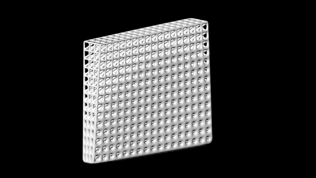 3D Lattice Generator slide 3
